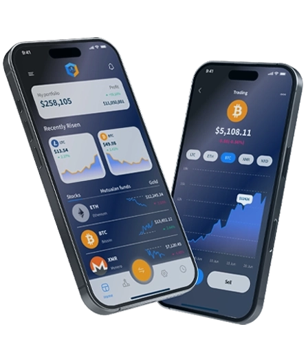 Dashboard per smartphone di BTC Bitavaro 8.2